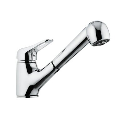 Remer K47 virtuvinis maišytuvas su ištraukiama žarna, chromas