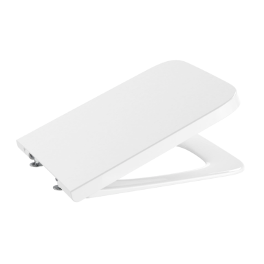 Roca Inspira Square klozeto dangtis su sėdyne, lėtai nusileidžiantis, baltas A80153200B Roca Inspira Square klozeto dangtis su sėdyne, lėtai nusileidžiantis, baltas A80153200B