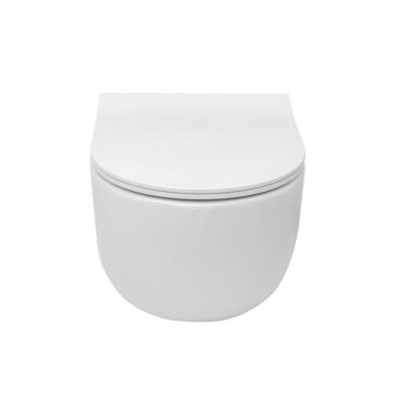 Roca Meridian Compact pakabinamas klozetas su Rimless, Slim lėtai nusileidžiantis dangtis, baltas, A34H242000 Roca Meridian Compact pakabinamas klozetas su Rimless, Slim lėtai nusileidžiantis dangtis, baltas, A34H242000