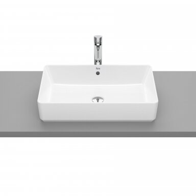 Roca The Gap Square pastatomas praustuvas 60x37 cm, baltas A3270Y2000 Roca The Gap Square pastatomas praustuvas 60x37 cm, baltas A3270Y2000