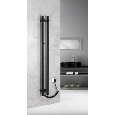 Sapho Papinado elektrinis rankšluosčių džiovintuvas ER340 120 cm, juodas Sapho Papinado elektrinis rankšluosčių džiovintuvas ER340 120 cm, juodas