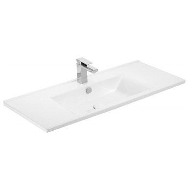 Sapho Zuno keramikinis praustuvas 100 cm, baltas