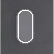Stikla Serviss Patrizia veidrodis su LED apšvietimu, įvairių dydžių