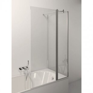 Stikla Serviss Merita dviejų dalių vonios sienelė, įvairių dydžių