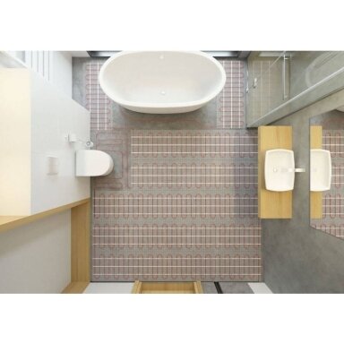 Termofol HM150 elektrinis šildymo kilimėlis, 5m² (10m)