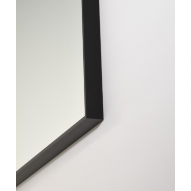 Vanita & Casa Beta veidrodis, 100 x 80 cm, juodas 3