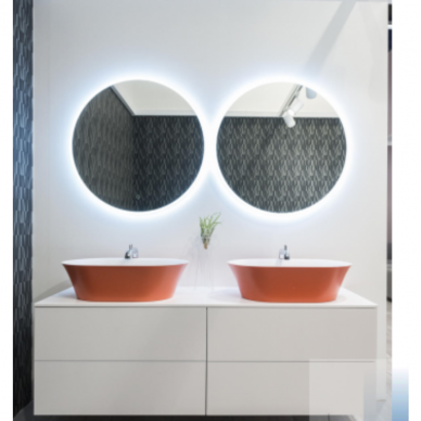 Vanita & Casa Eclisse veidrodis su apšvietimu LED, d=600 mm 1