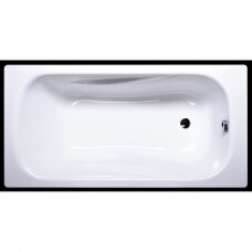 Vispool Classica akmens masės vonia, 150 x 75 cm, su sifonu, balta
