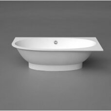 Vispool Gemma 3L akmens masės vonia, su sifonu, 195 x 101 cm, balta