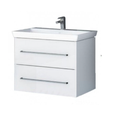 Villeroy & Boch Avento pakabinama spintelė su praustuvu, balta Villeroy & Boch Avento pakabinama spintelė su praustuvu, balta