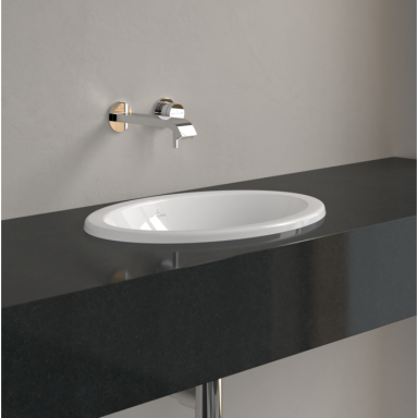 Villeroy & Boch Loop & Friends įleidžiamas praustuvas 50,5x36 cm, baltas Villeroy & Boch Loop & Friends įleidžiamas praustuvas 50,5x36 cm, baltas
