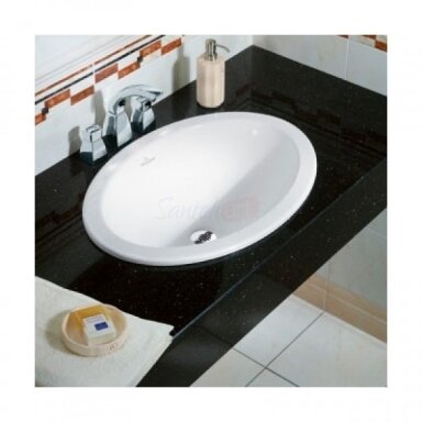 Villeroy & Boch Loop & Friends įleidžiamas praustuvas, 66 x 38 cm, baltas Villeroy & Boch Loop & Friends įleidžiamas praustuvas, 66 x 38 cm, baltas