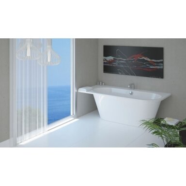 Vispool Evento 3R akmens masės vonia, 175 x 75 cm, balta Vispool Evento 3R akmens masės vonia, 175 x 75 cm, balta