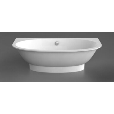 Vispool Gemma 2 akmens masės vonia, 195 x 101 cm, balta Vispool Gemma 2 akmens masės vonia, 195 x 101 cm, balta