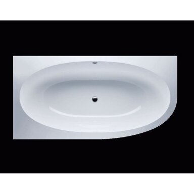 Vispool Gemma 3R akmens masės vonia 195 x 101 cm, balta Vispool Gemma 3R akmens masės vonia 195 x 101 cm, balta
